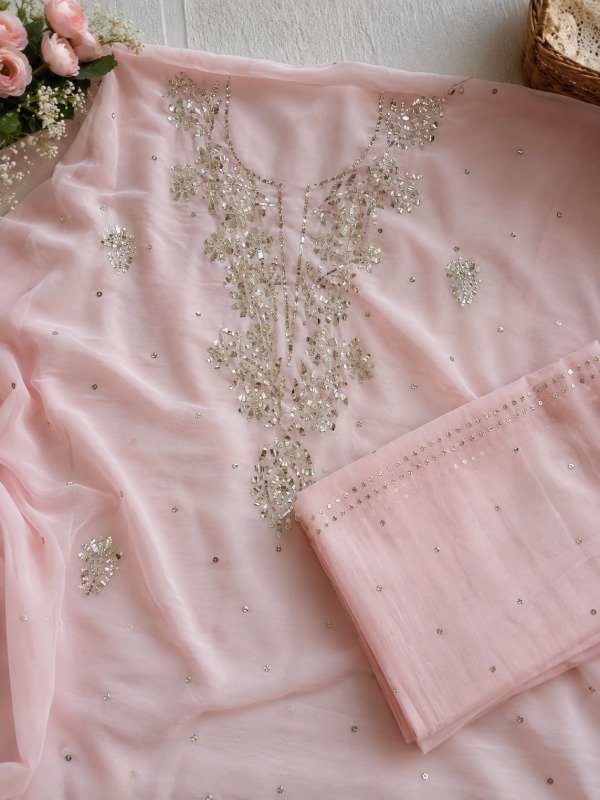 Organz with dupatta